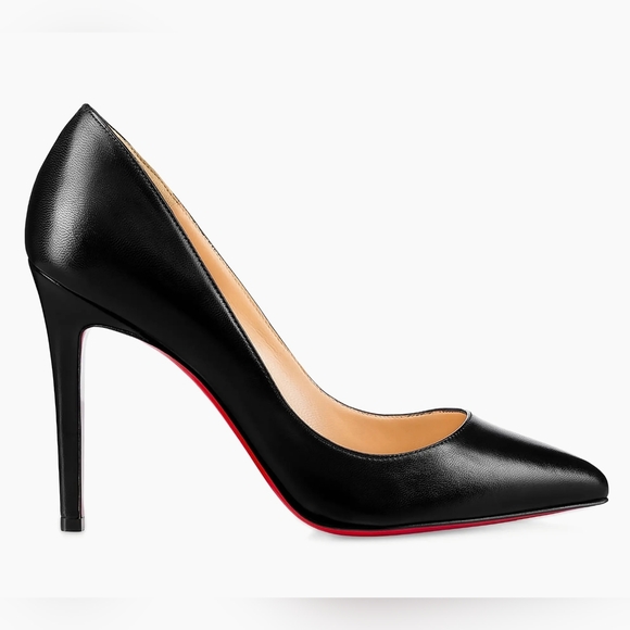 CHRISTIAN LOUBOUTIN Pigalle Follies 100 Nappa Shiny, Size 38.5 (Size 8) - Picture 2 of 16